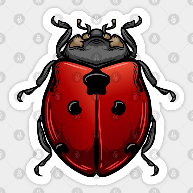 Ladybug Sticker by Sticker Steve